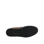 Dolce & Gabbana Brown Leopard Logo Print Cotton Sneakers Shoes