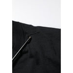 Dolce & Gabbana Black Cashmere Crew Neck Long Sleeves T-shirt TSH906967-46
