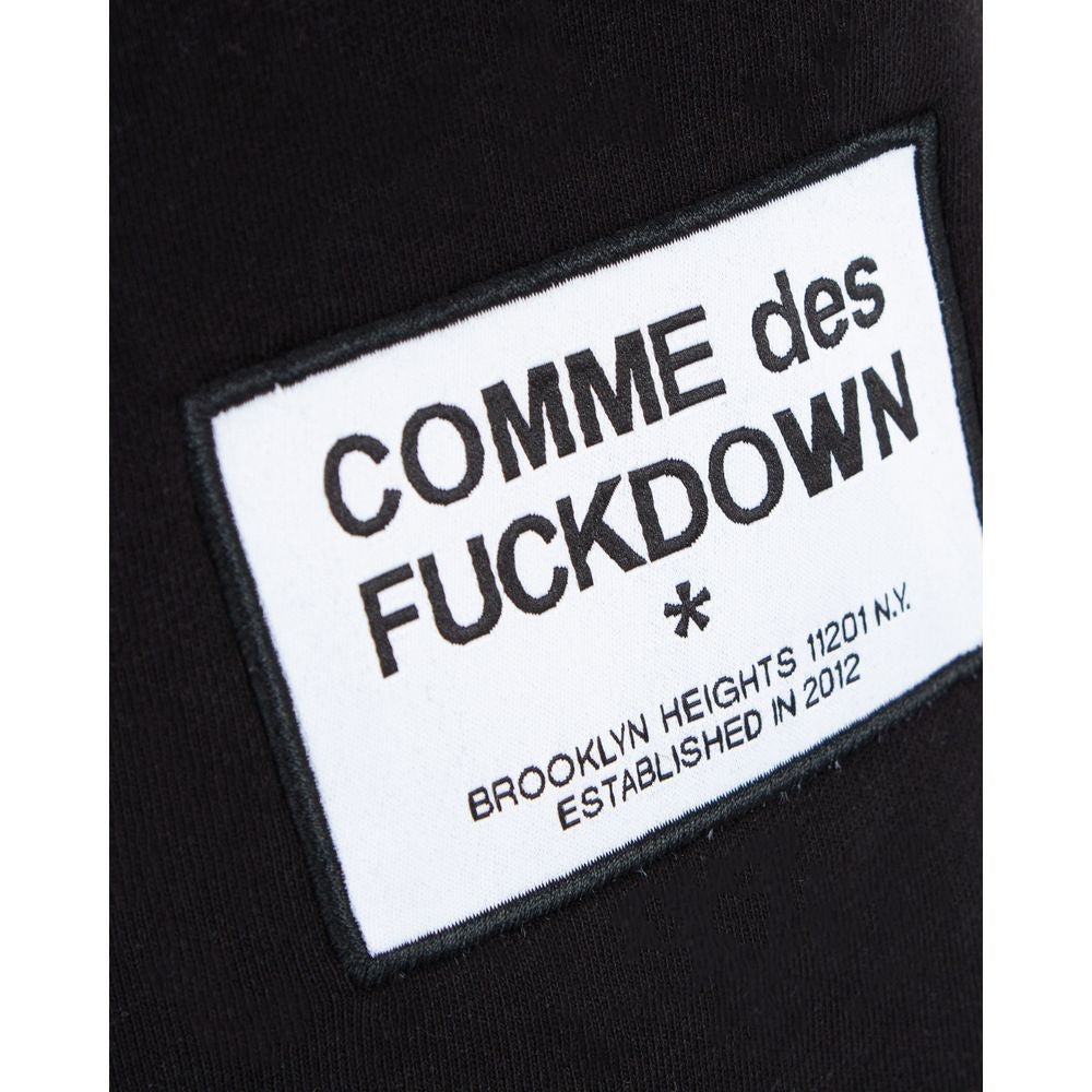 Comme Des Fuckdown Black Cotton Short