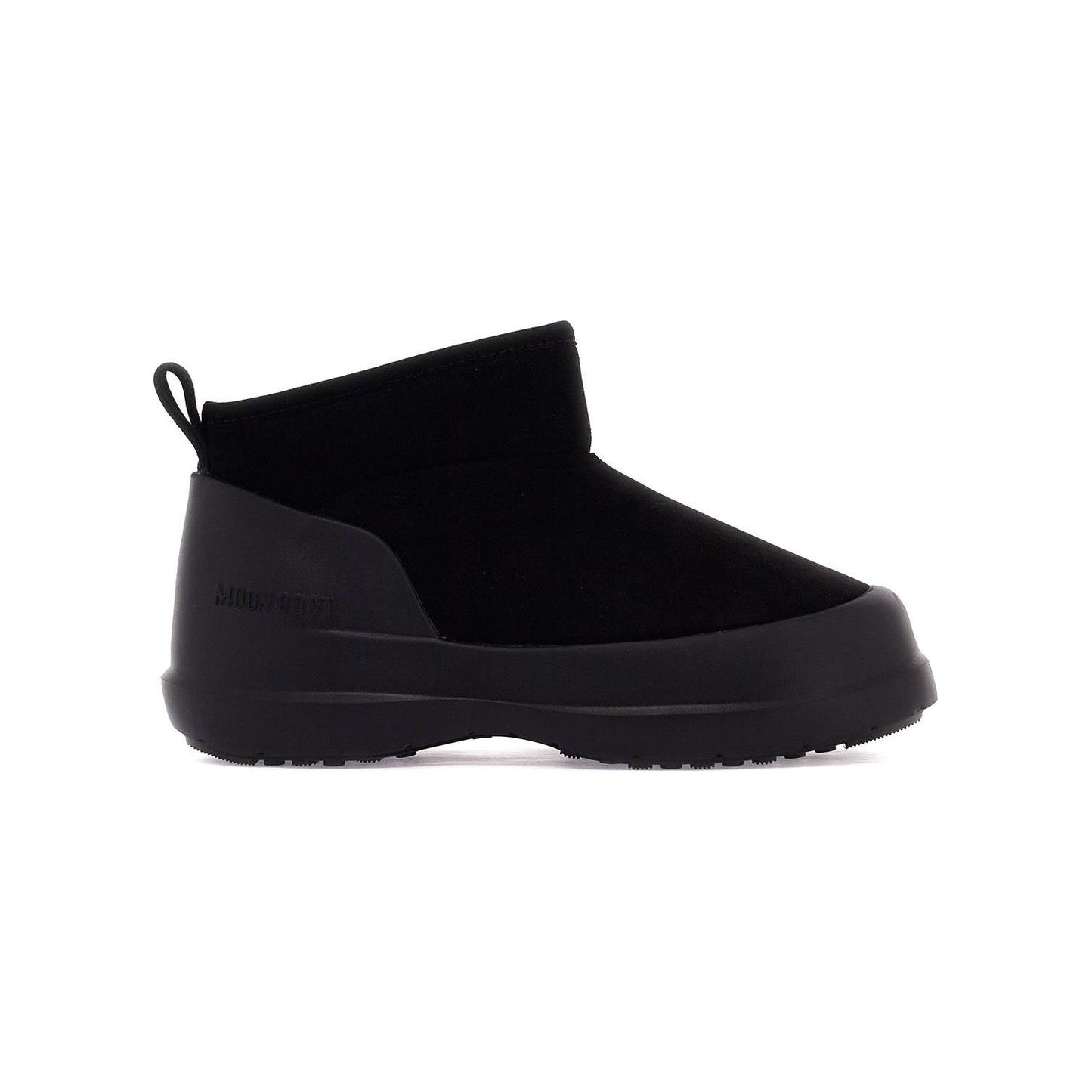 Moon Boot luna low suede leather ankle Boots Moon Boot Black