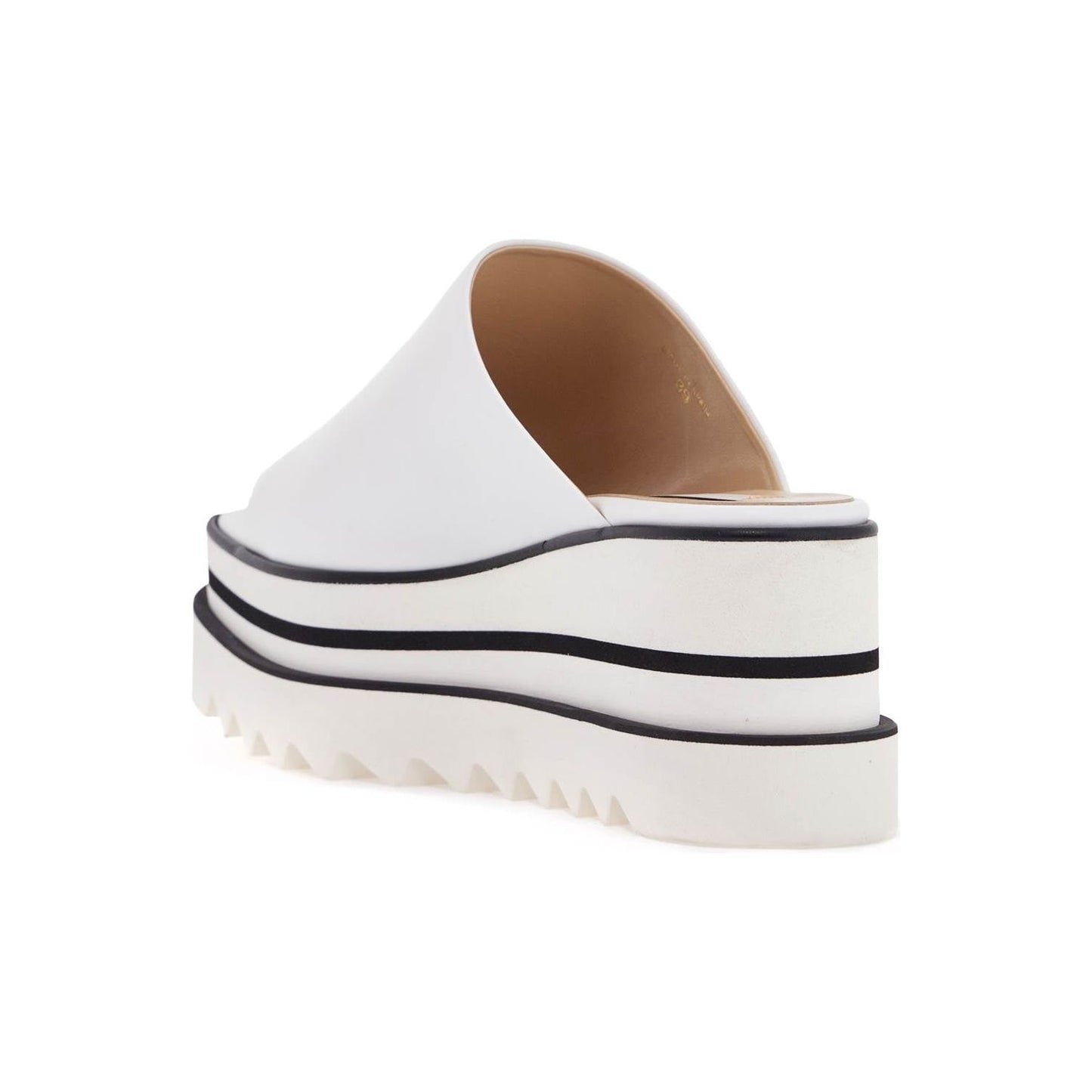 Stella McCartney sneak elyse clogs with plateau Mules Stella McCartney Light Gray
