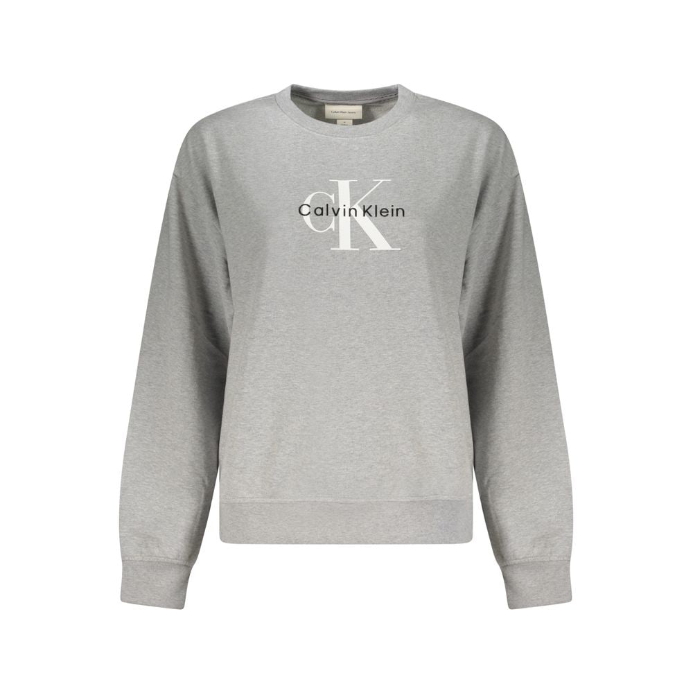 Calvin Klein Gray Cotton Sweater CA-39019-XS