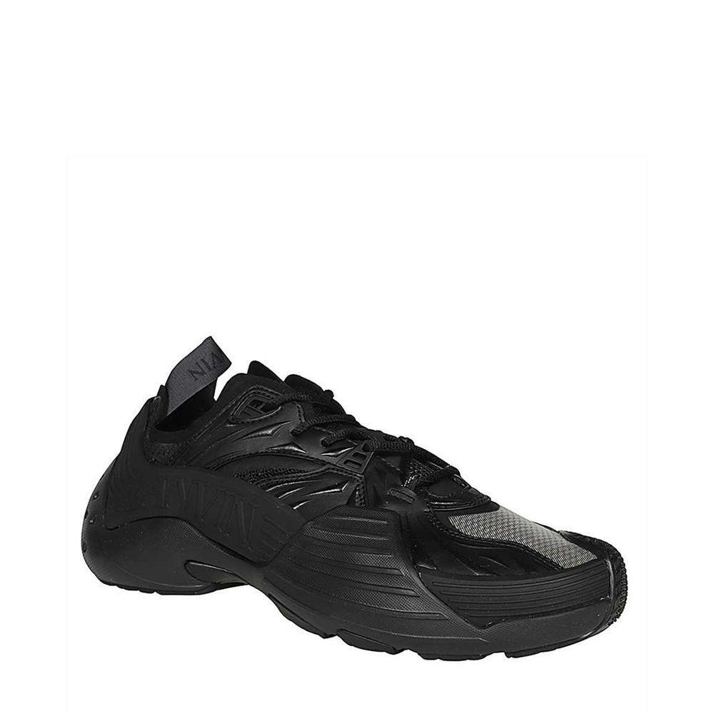 Lanvin Black Polyethylene Athletic Sneakers
