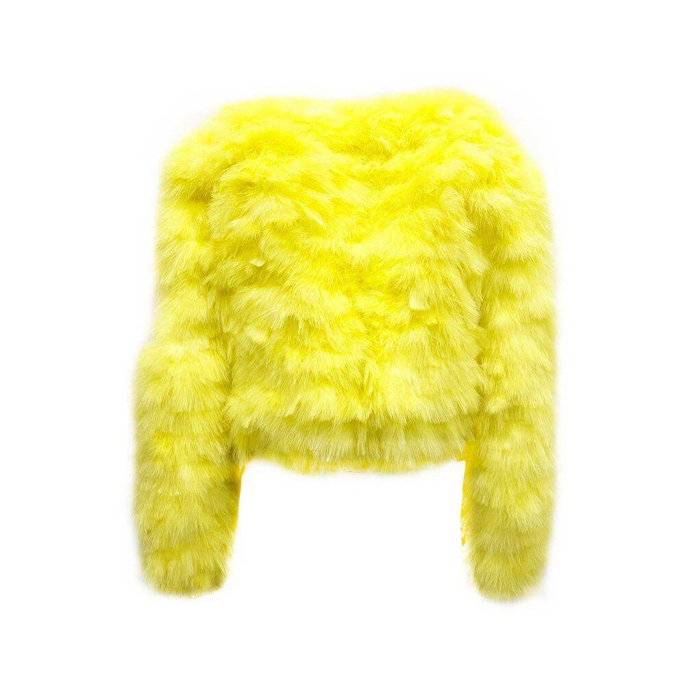 Dsquared² Yellow Feather Bomber