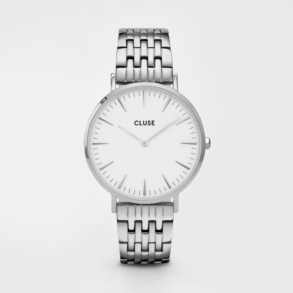 Cluse Silver Stainless Steel Watch