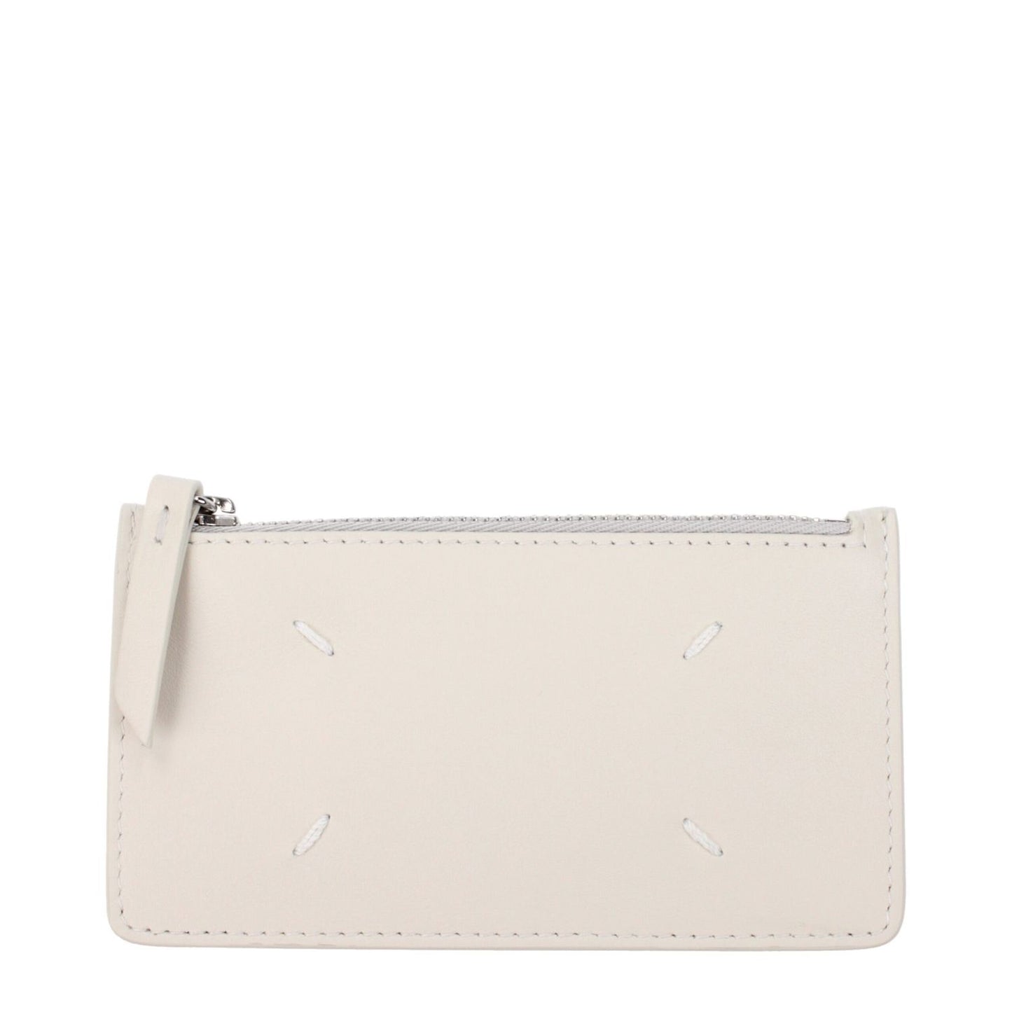 Maison Margiela Beige Leather Wallet
