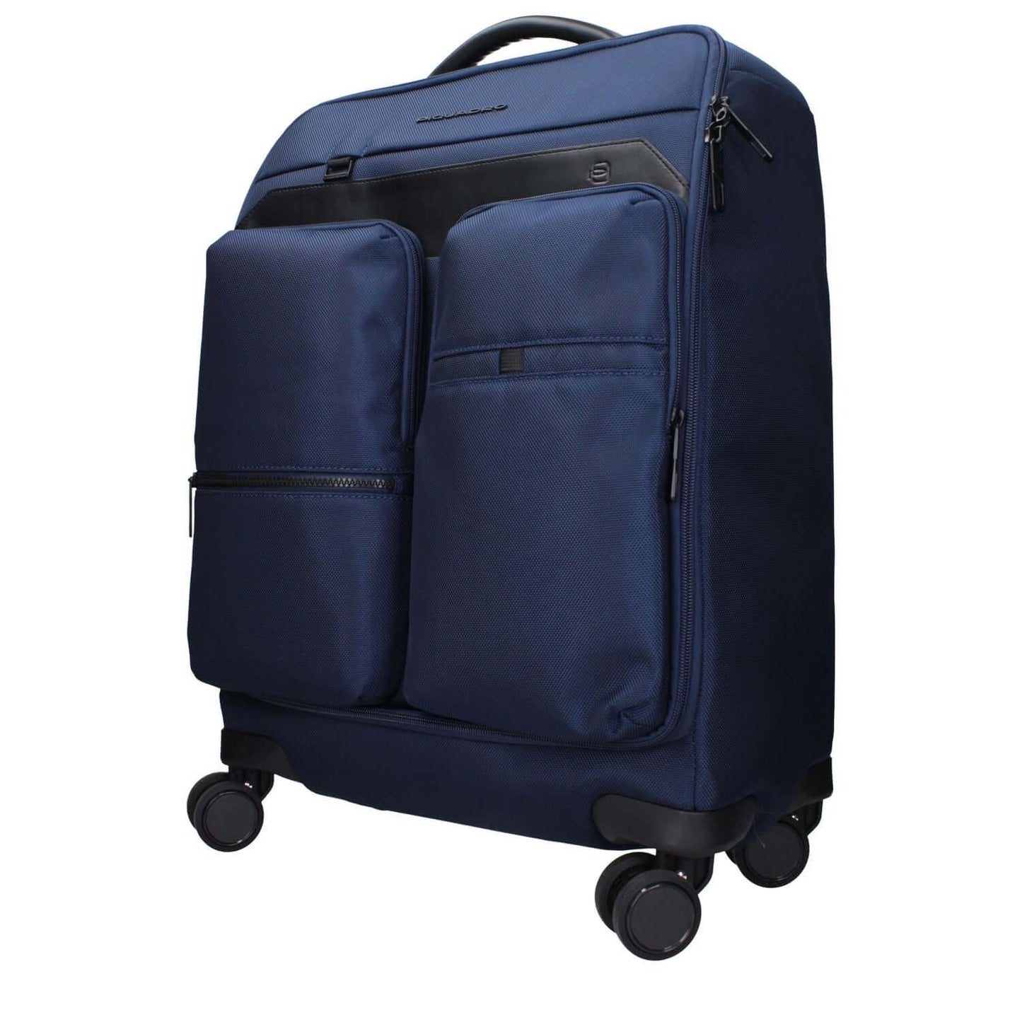 Piquadro Blue Fabric Luggage And Travel