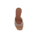 Amina Muaddi Lupita Crystal Sandals AM-14S364308LUPLATTEWHITE-EU36/US6