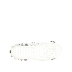 Dolce & Gabbana White Studded Printed Low Top Sneakers Shoes MV7824-42