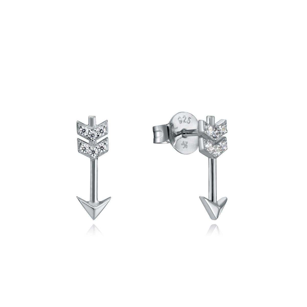 VICEROY JEWELS Mod. 85010E000-30 silver 925° lady earrings, featuring quartz analog chronograph, in official packaging.