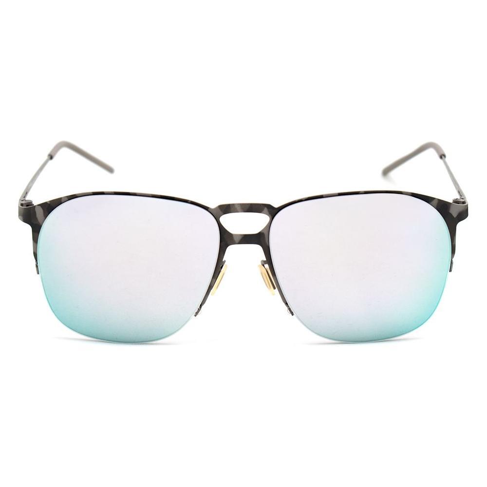 Italia Independent Gray Metal Sunglasses
