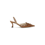 MACH & MACH Slingback Pumps MA-PF25S097965SUELTBLIGHTBROWN-EU36/US6