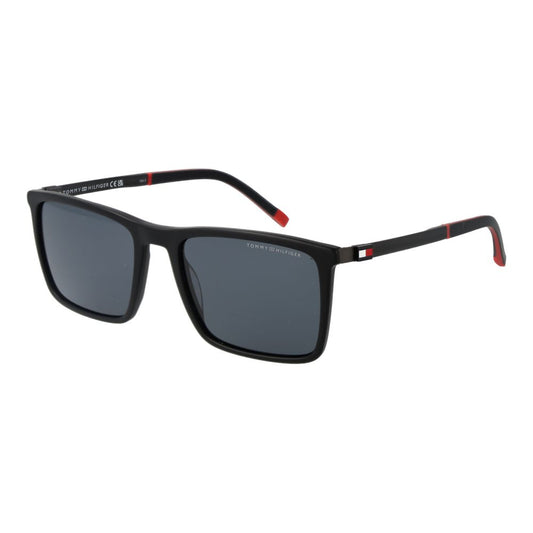 Tommy Hilfiger Black Men Sunglass