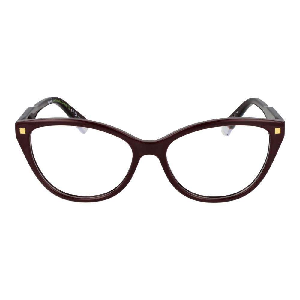 Polaroid Burgundy Women Glasses Frame