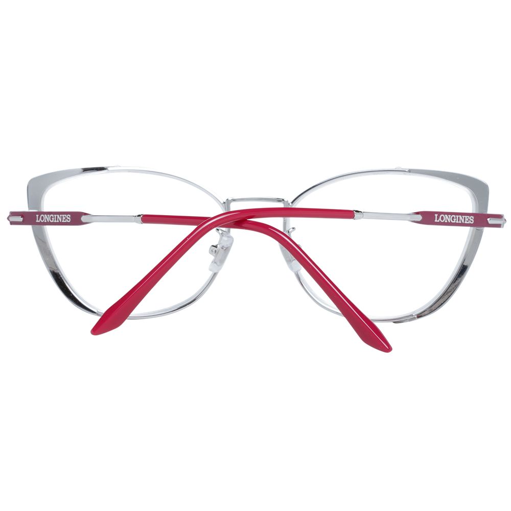 Longines Burgundy Metal & Plastic Glasses (Frames)