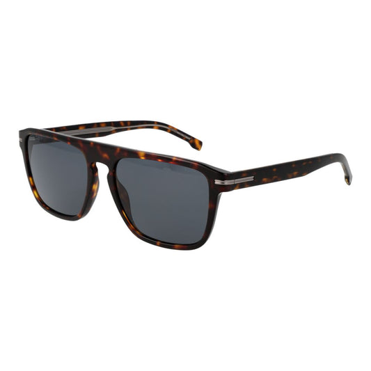 Hugo Boss Brown Acetate Sunglasses