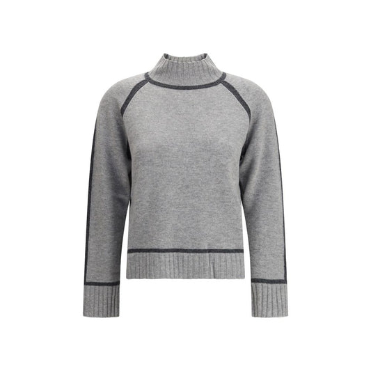 Max Mara Gray Wool Sweatshirt