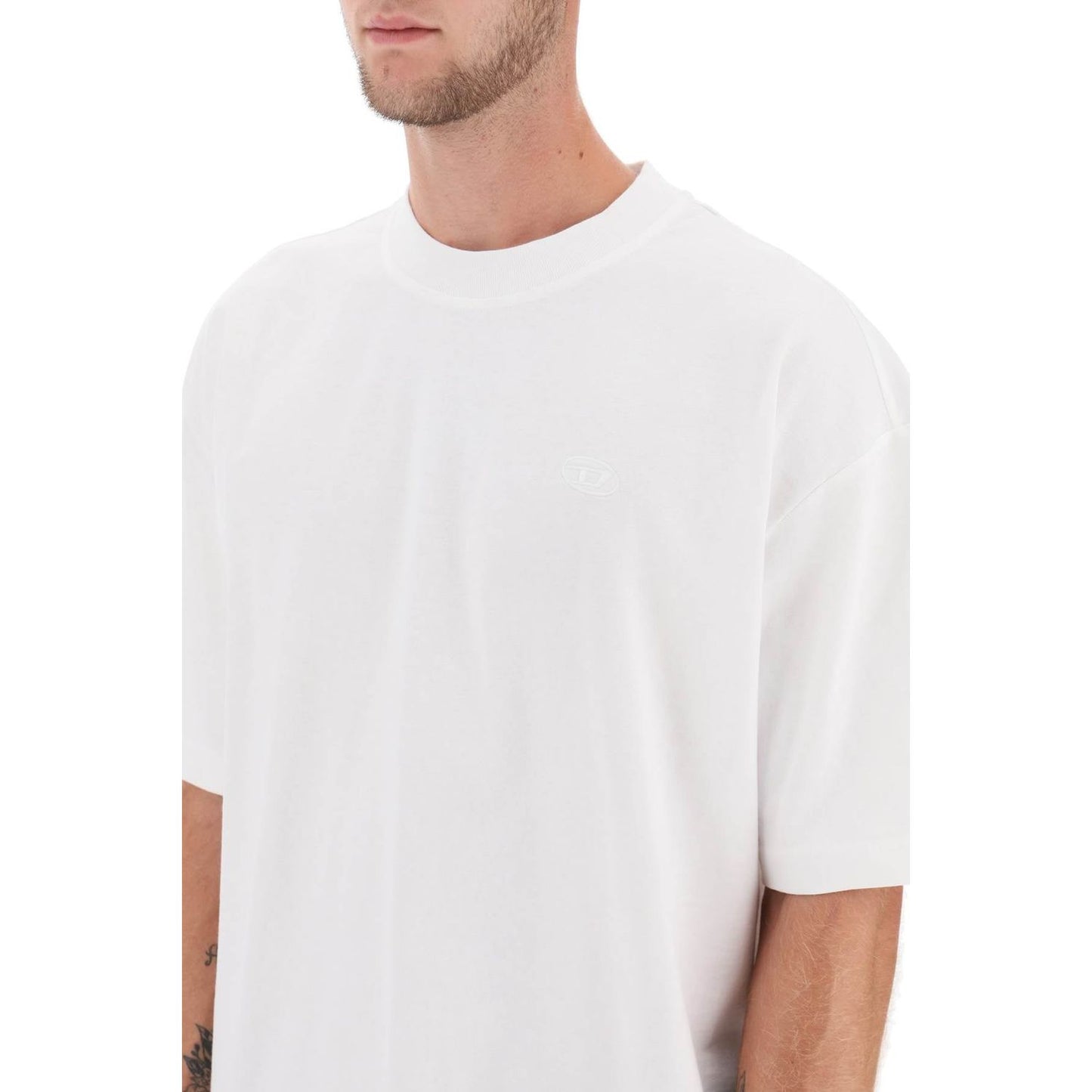Diesel t-boggy megoval-d t-shirt Topwear Diesel Lavender
