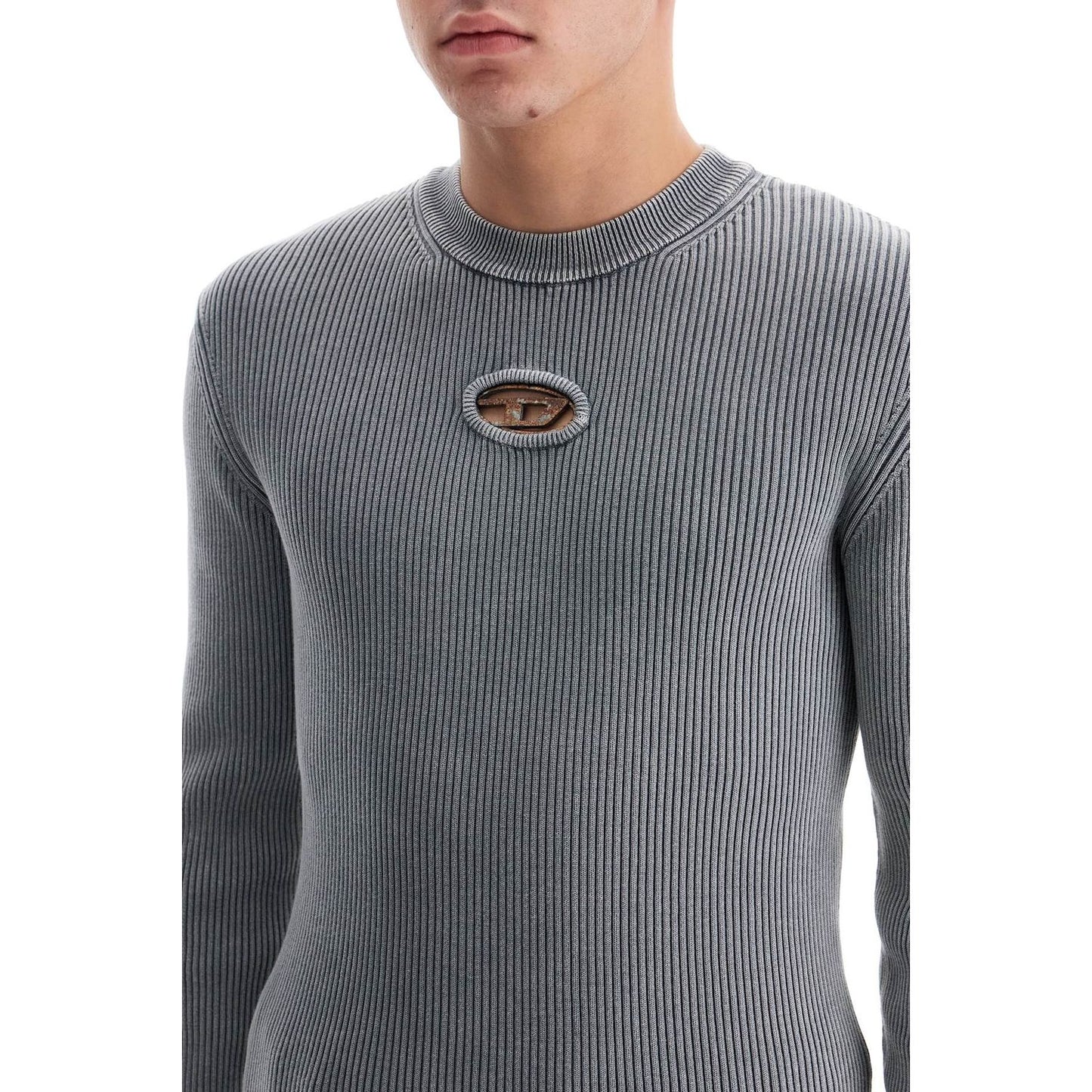 Diesel long-sleeved m-val Topwear Diesel Dark Slate Gray