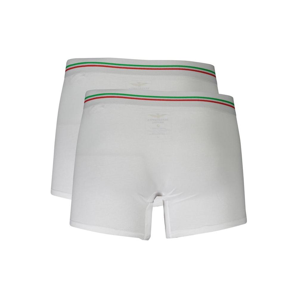 Aeronautica MilitareAeronautica Militare White Cotton Men Boxer1728,67403481248,Aeronautica Militare,L,M,Men,New with tags,Underwear - Men - Clothing,White,XL,XXL