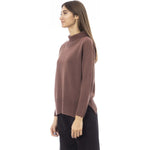 Alpha Studio Sweaters AD8400HE_5022CIOCCOLATO:401227