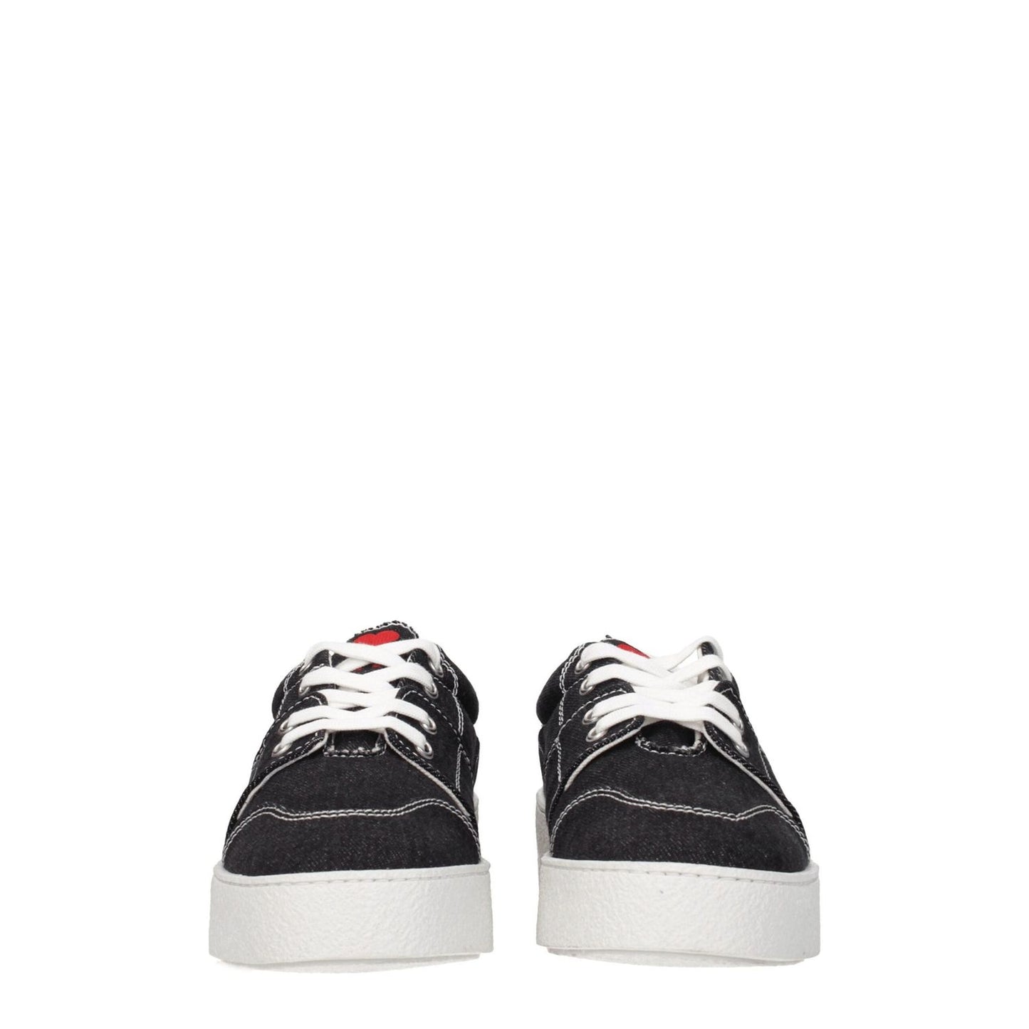 Ami Paris Black Fabric Low Tops AM-8547335241993-EU40/US7