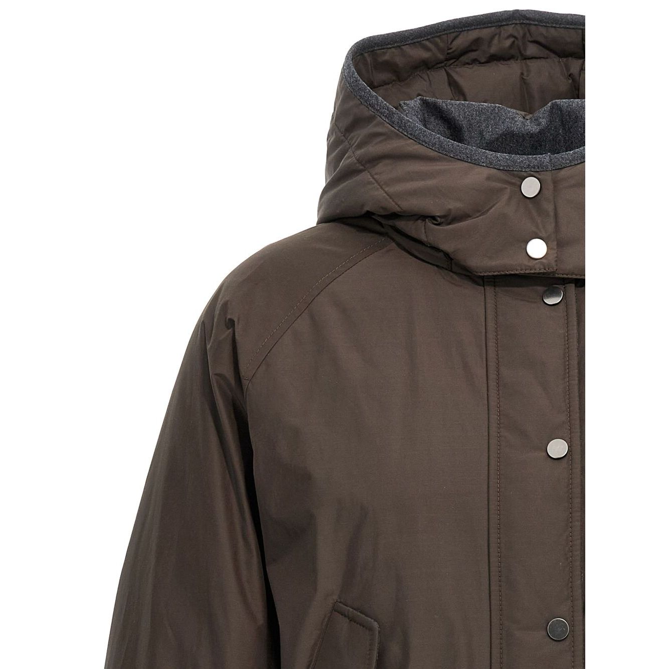 Brunello Cucinelli Coats Brown