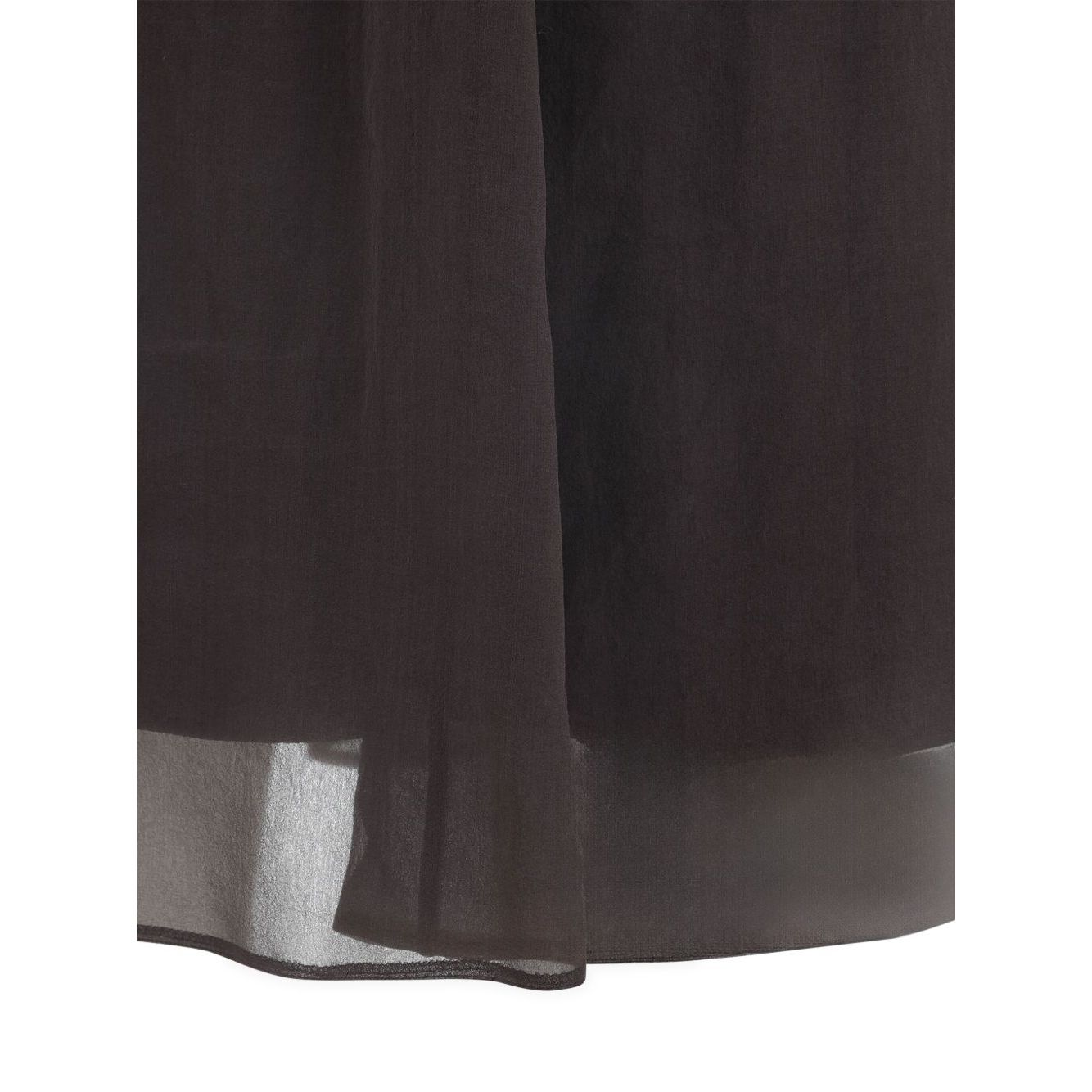Brunello Cucinelli Sheer A-line skirt