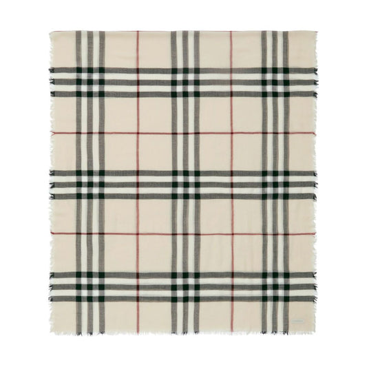 Burberry Check wool scarf Scarves Hats & Gloves