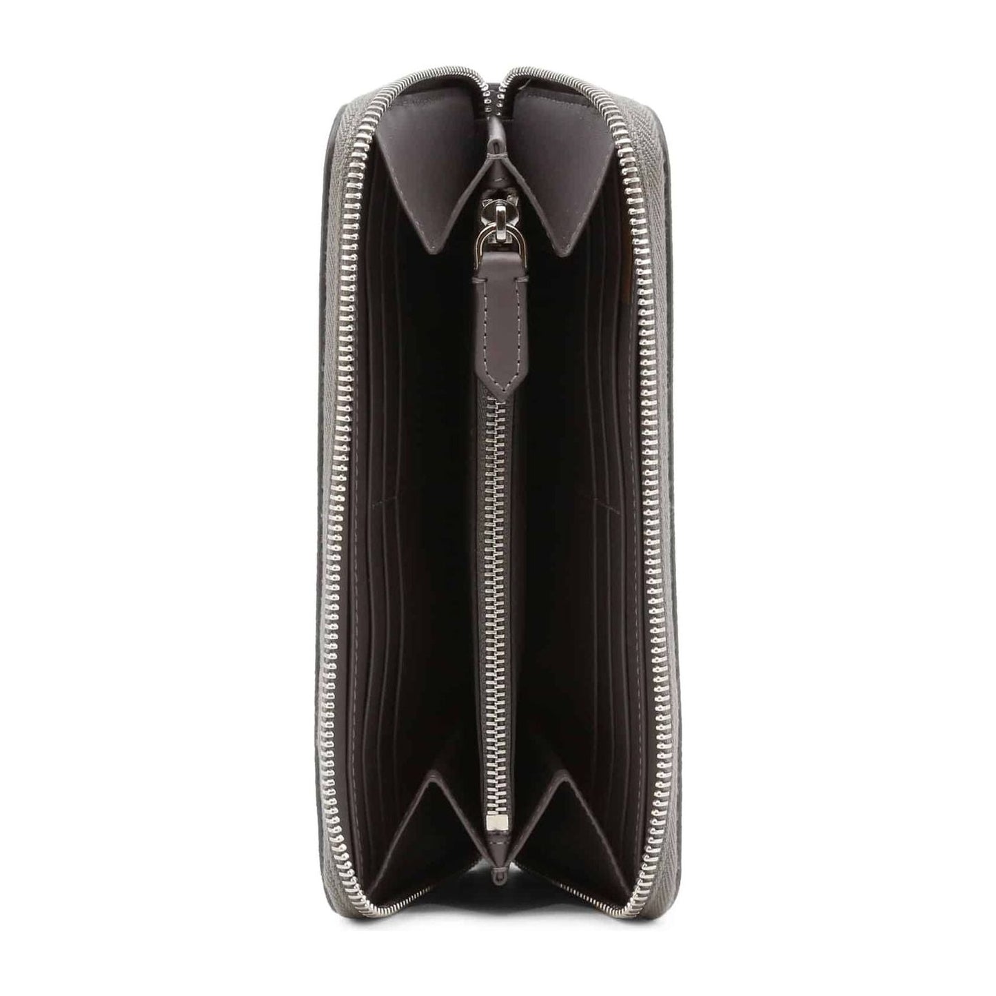 Burberry Leather Wallets in Grey