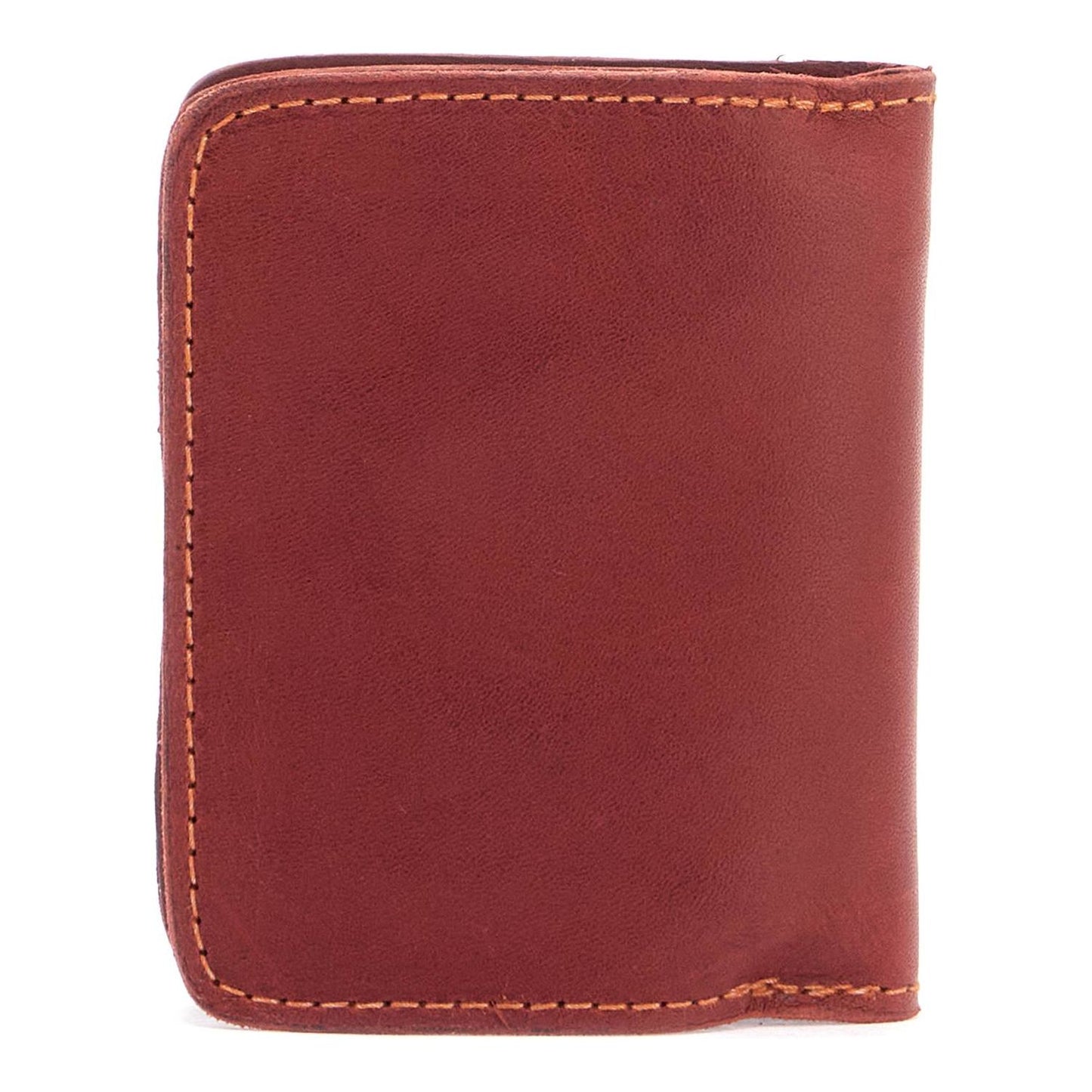 Guidi elegant red kangaroo leather wallet with card slots Small Leather Goods Guidi Brown