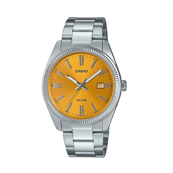 CASIO COLLECTION Mod. DATE - MUSTARD YELLOW ***SPECIAL PRICE*** WATCHES