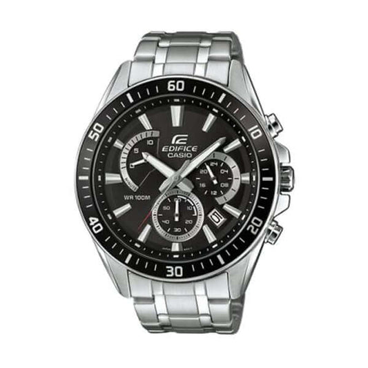 CASIO EDIFICE Mod. RETROGRADE CHRONOGRAPH XL - BLACK WATCHES