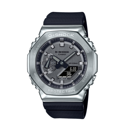 CASIO G-SHOCK Mod. G-STEEL TOUGH SOLAR Bluetooth - SILVER-0