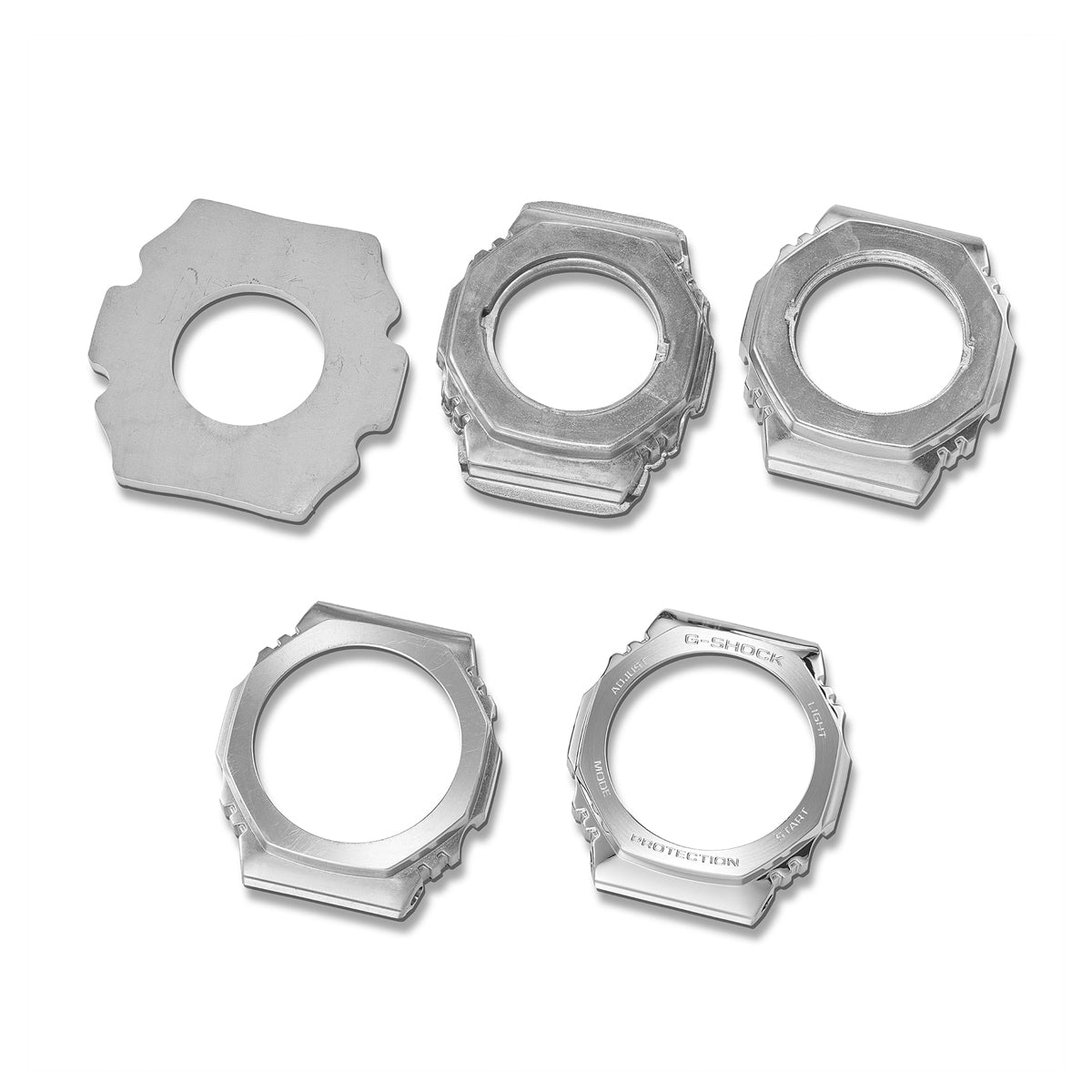 CASIO G-SHOCK Mod. G-STEEL TOUGH SOLAR Bluetooth - SILVER