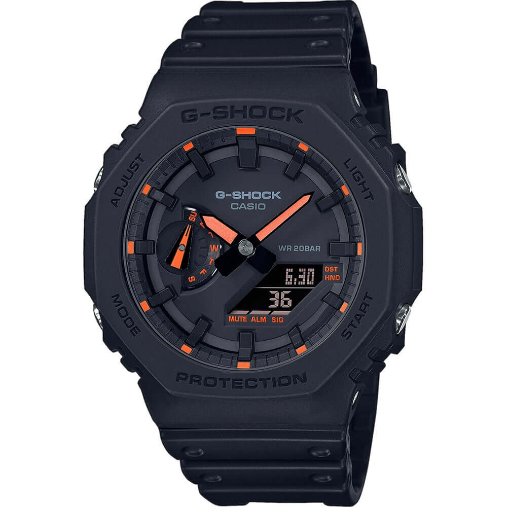 CASIO G-SHOCK Mod. OAK - Neon Orange Indexes WATCHES