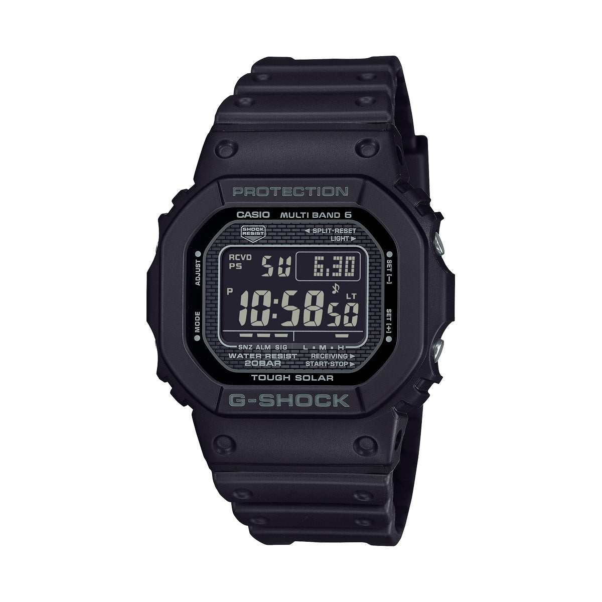 CASIO G-SHOCK Mod. THE NEW ORIGIN Multiband 6 - TOUGH SOLAR - FULL BLACK-0