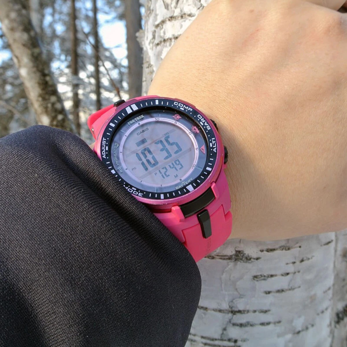 CASIO PRO TREK - THOUGH SOLAR - TRIPLE SENSOR-2