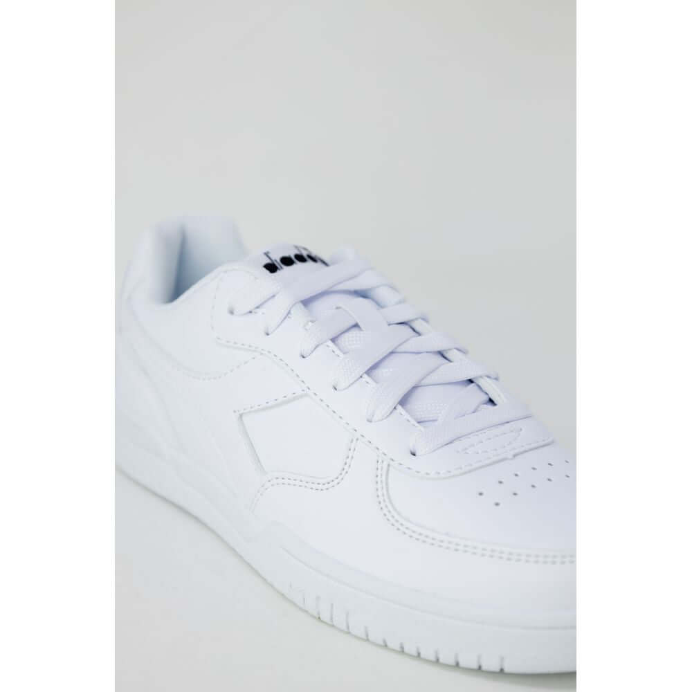 Diadora White Artificial Leather Sneaker