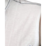 Dolce & Gabbana White Angel Crown Print Crew Neck T-shirt TSH86640-46