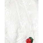 Dolce & Gabbana White Floral Brocade Embellished Mini Skirt SKI2005-44