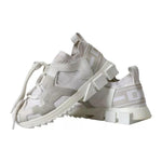 Dolce & Gabbana White Mesh Sorrento Trekking Sneakers Shoes LA11549-35