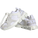 Dolce & Gabbana White Mesh Sorrento Trekking Sneakers Shoes LA11678-36.5