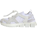 Dolce & Gabbana White Mesh Sorrento Trekking Sneakers Shoes LA11678-36.5