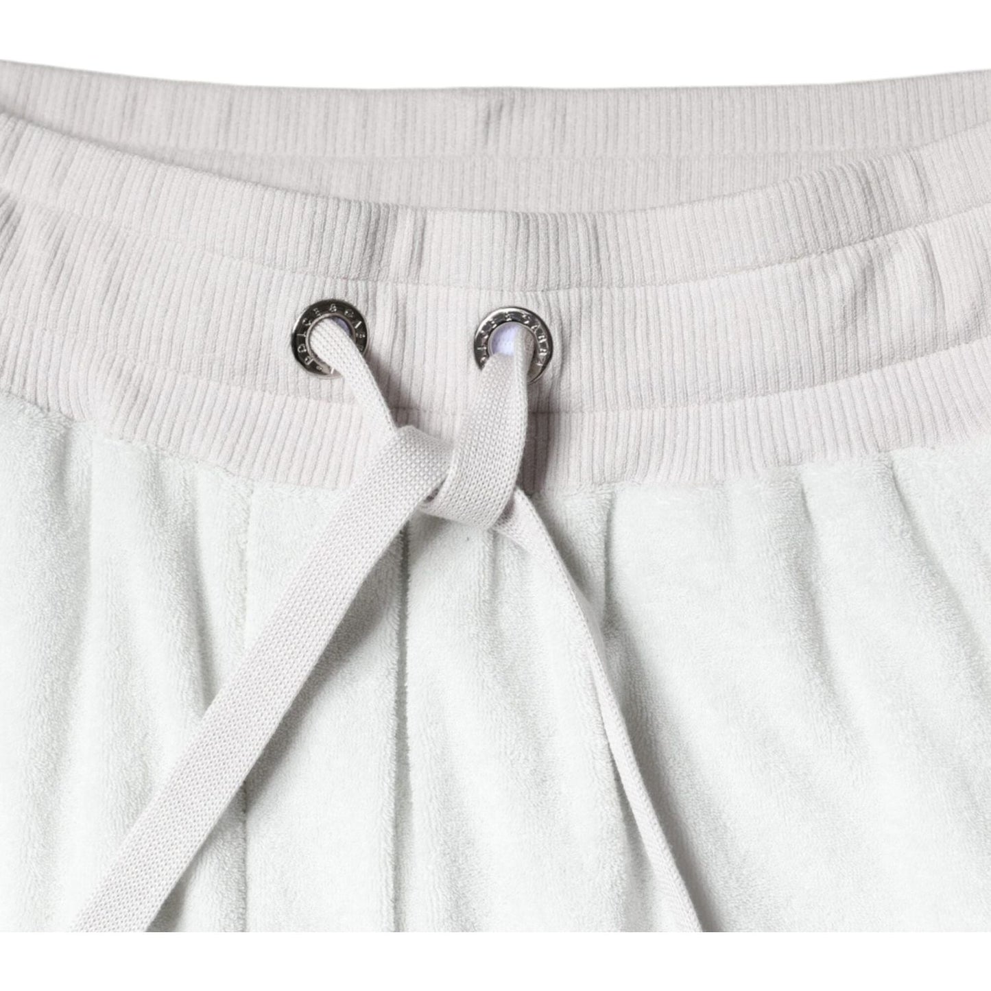 Dolce & Gabbana White Nylon Jogger Sweatpants Pants PAN75628-40