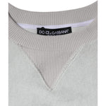 Dolce & Gabbana White Nylon Stretch Crew Neck Pullover Sweater TSH84222-40