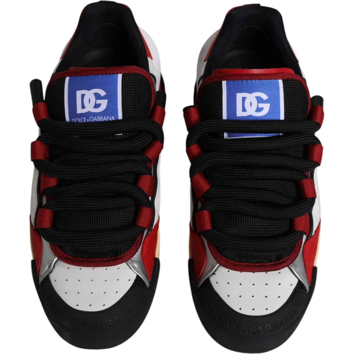 Dolce & Gabbana Multicolor Portofino Space Sneakers Shoes