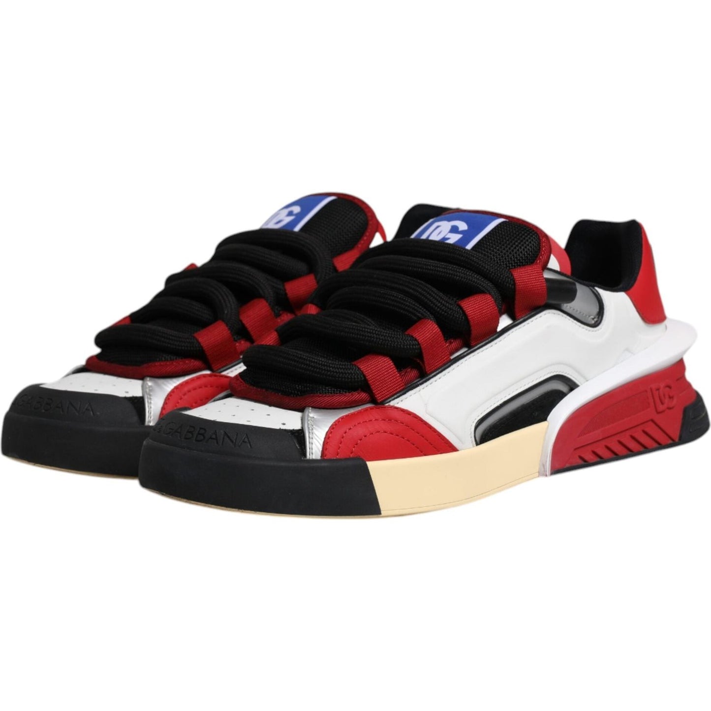 Dolce & Gabbana Multicolor Portofino Space Sneakers Shoes
