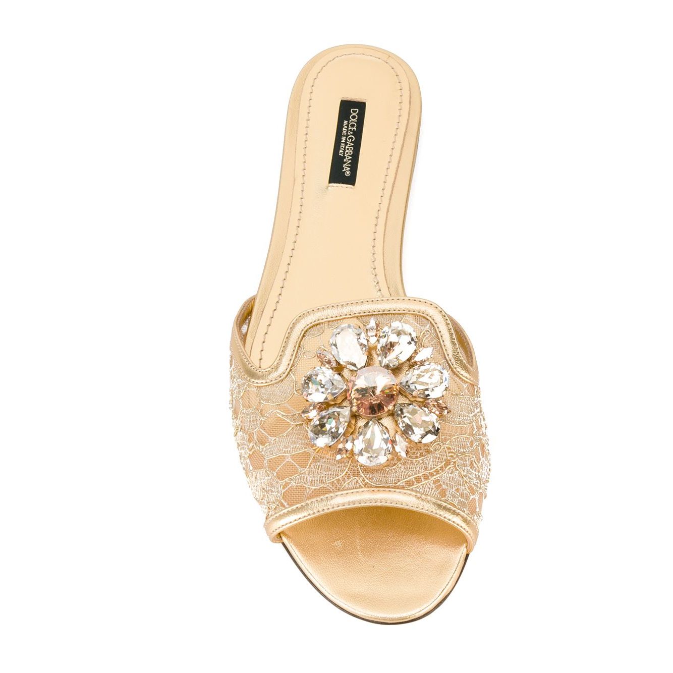 Dolce & Gabbana Sandals Golden