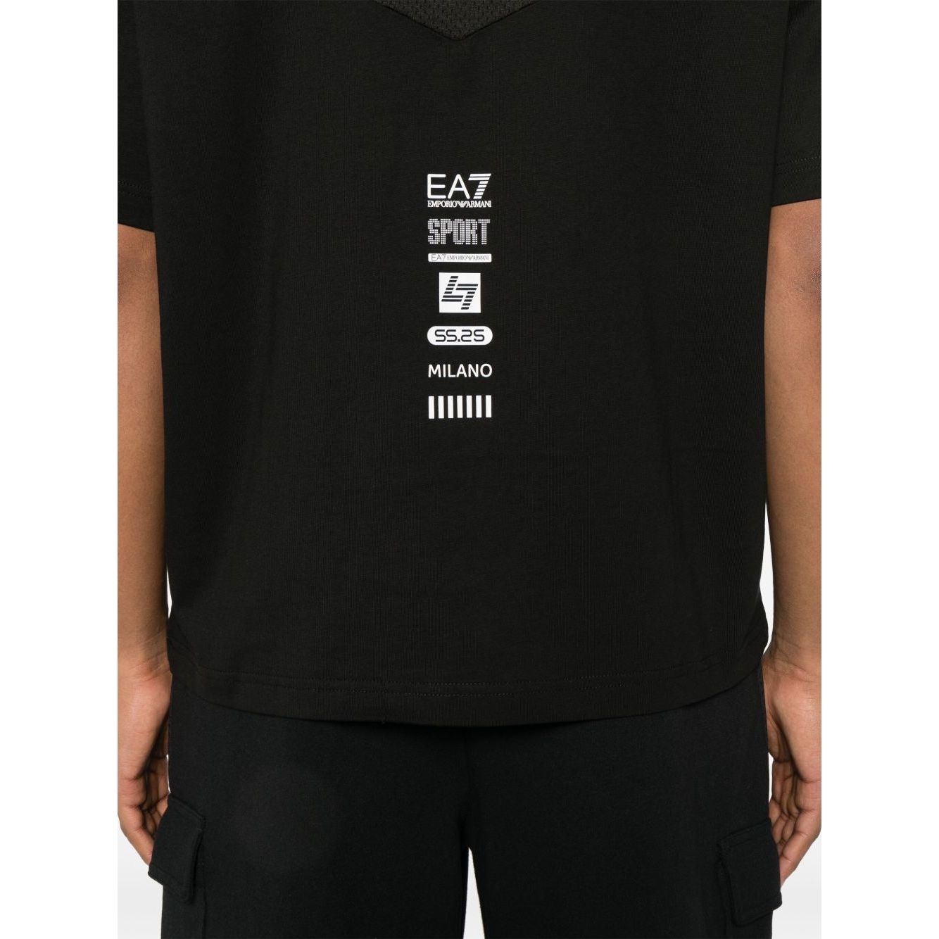 EA7 T-shirts and Polos Black